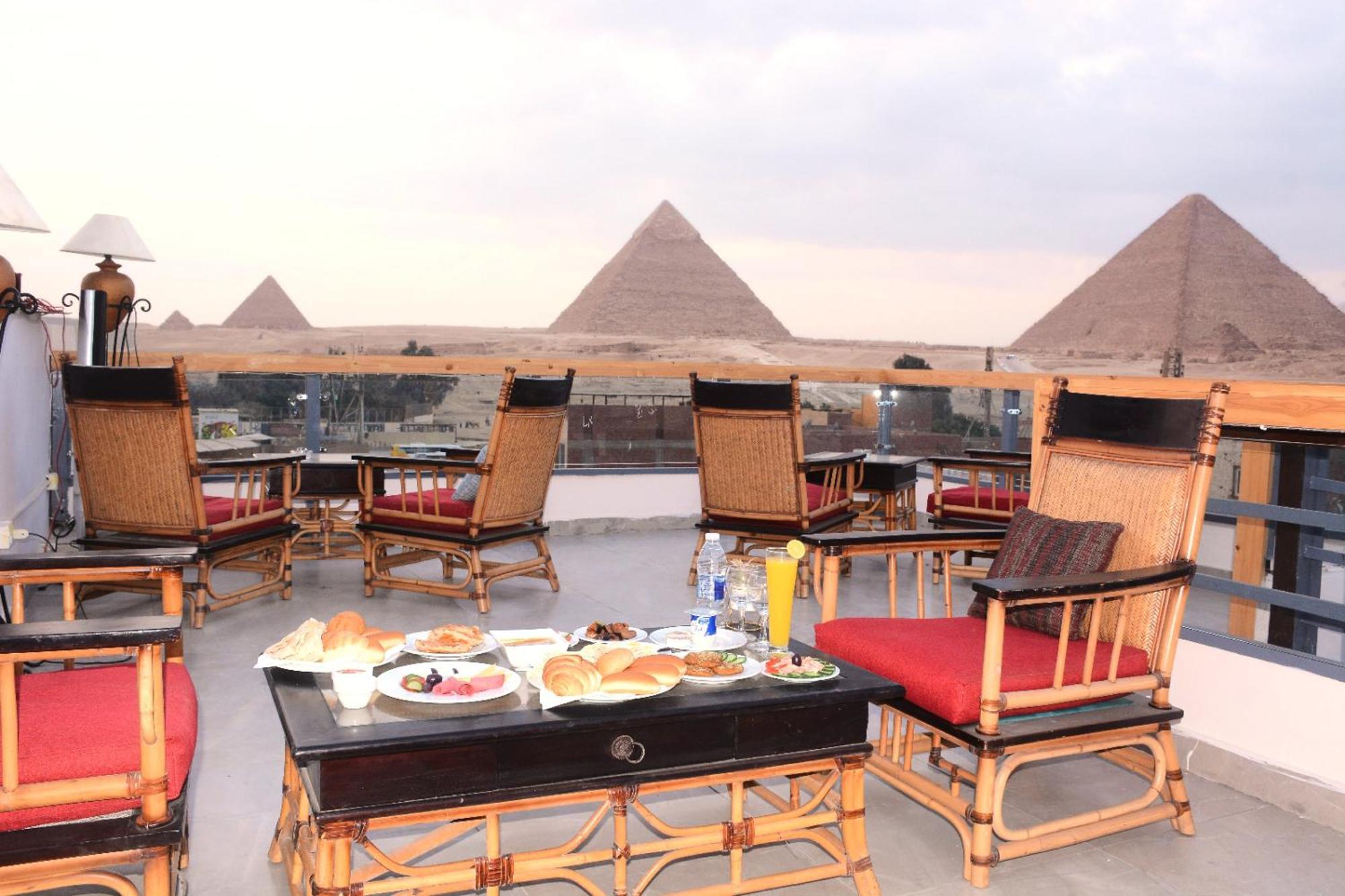 Pyramids Nun Inn Kafrat al Jabal Exterior foto